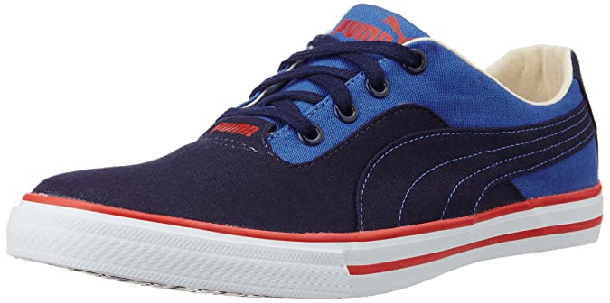 Puma slyde dp navy cheap blue sneakers